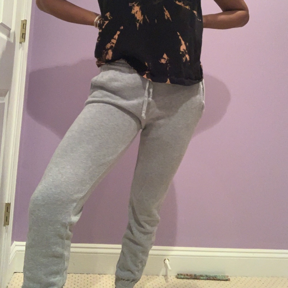 Grey sweats